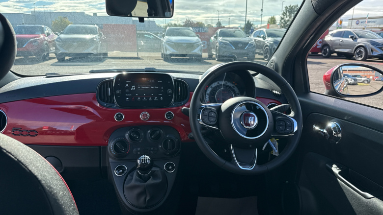 Fiat 500 1.0 Mild Hybrid Red 3dr Petrol Hatchback